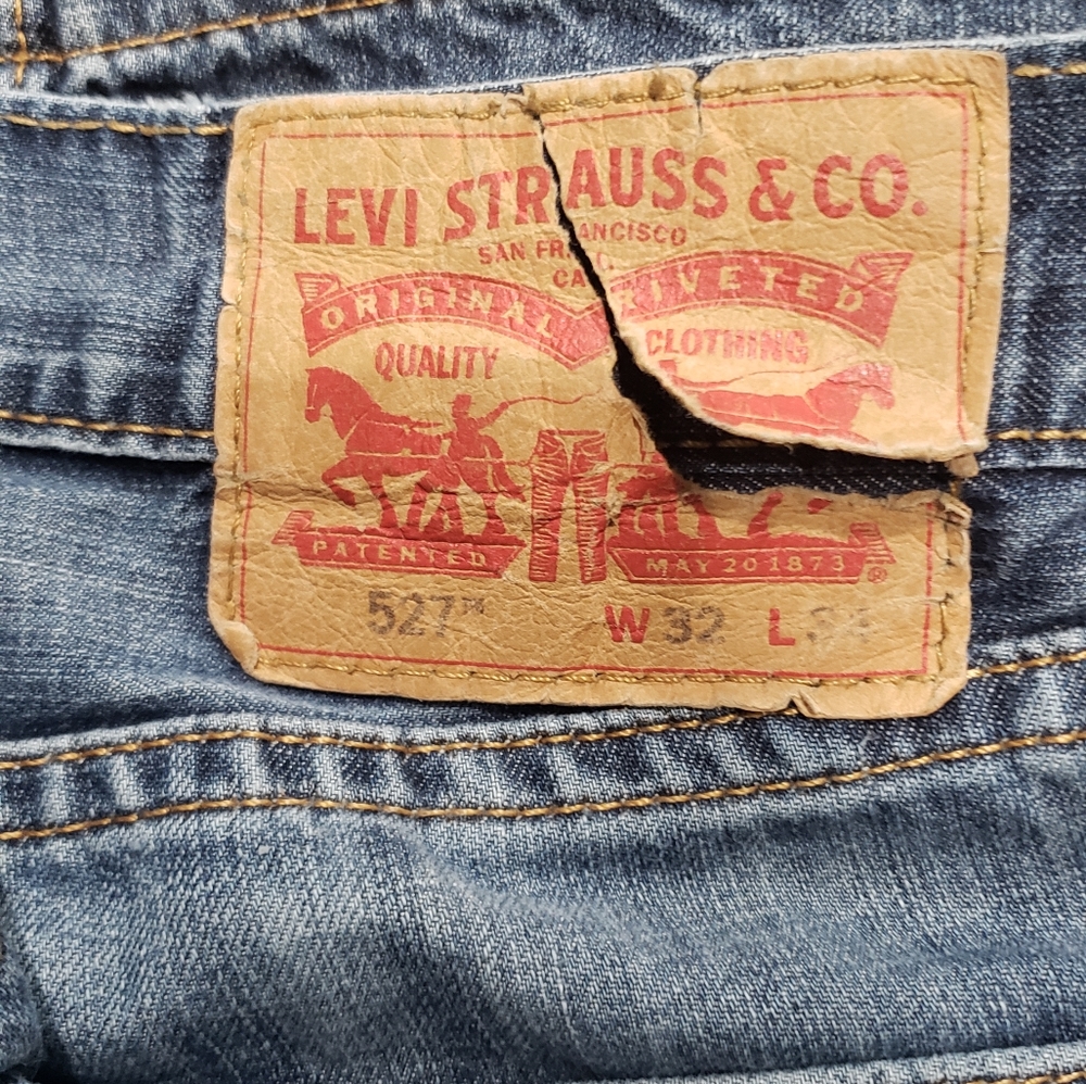 Levi's 527 slim bootcut jeans 32X34